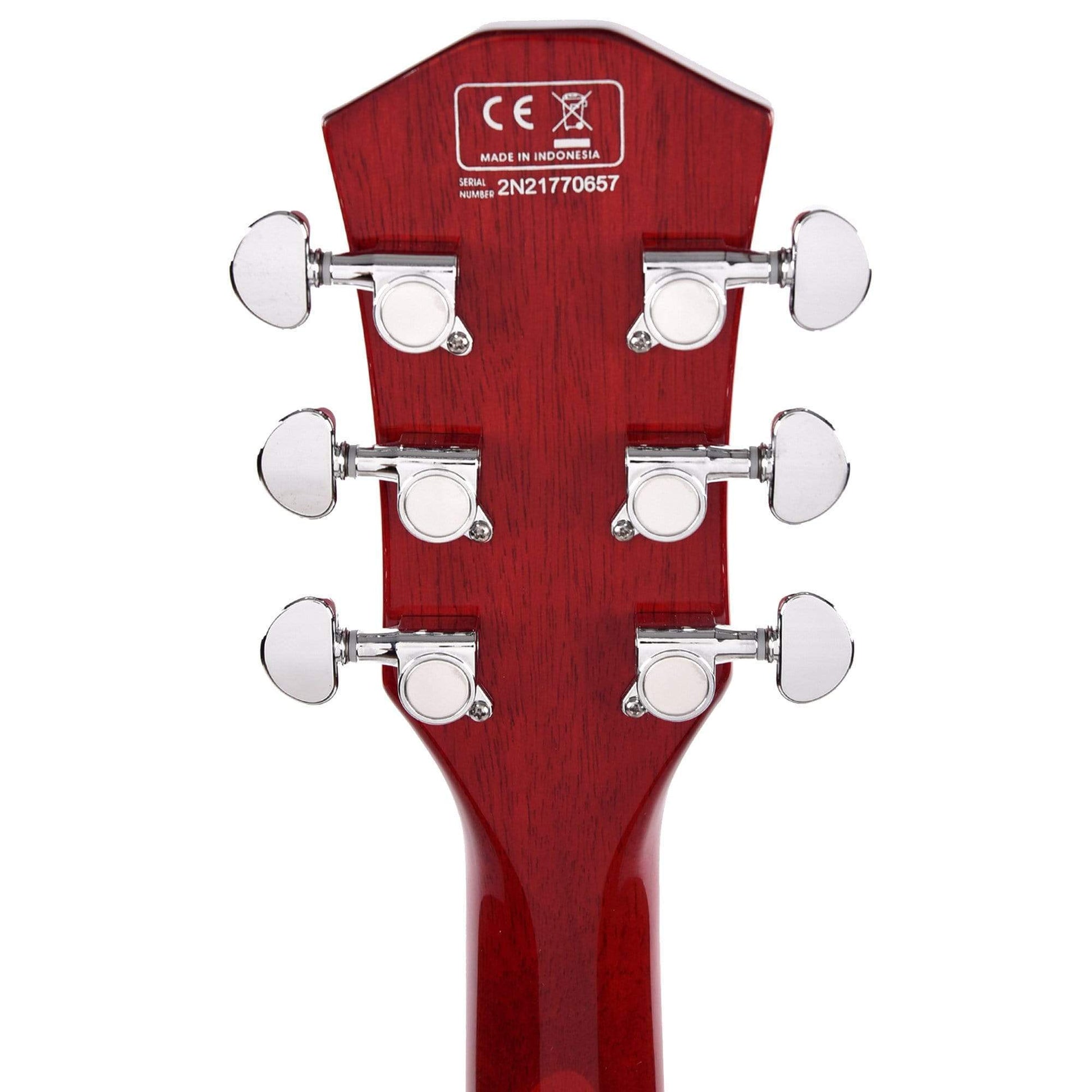 Sire Larry Carlton H7 Semi-Hollow See Through Red Electric Guitars / Semi-Hollow