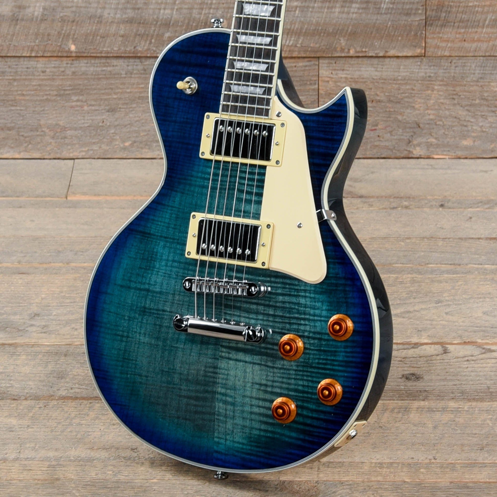 Sire Larry Carlton L7 Electric Transparent Blue Electric Guitars / Solid Body