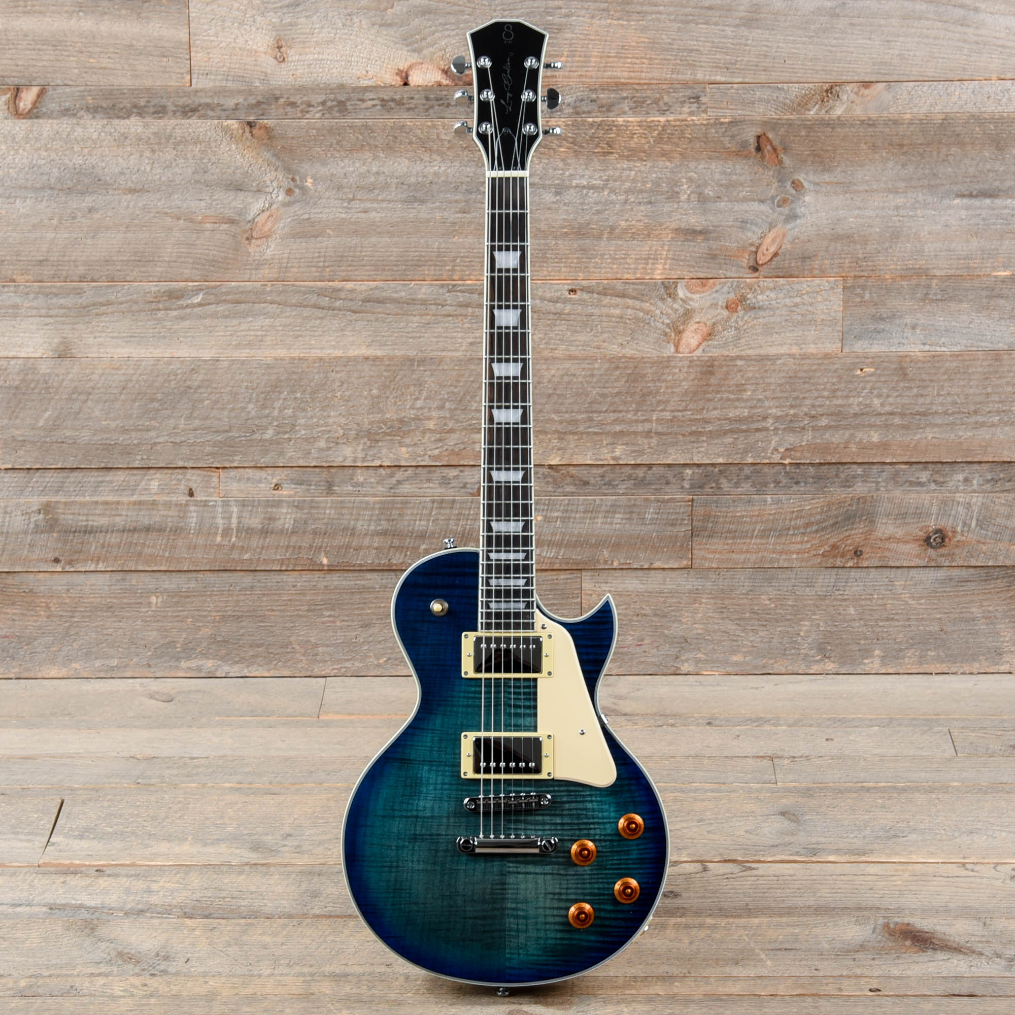 Sire Larry Carlton L7 Electric Transparent Blue – Chicago Music