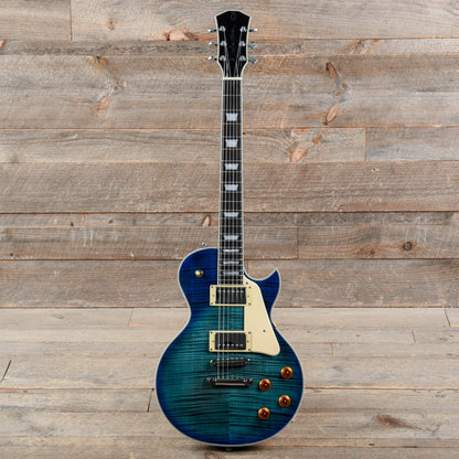 Sire Larry Carlton L7 Electric Transparent Blue Electric Guitars / Solid Body