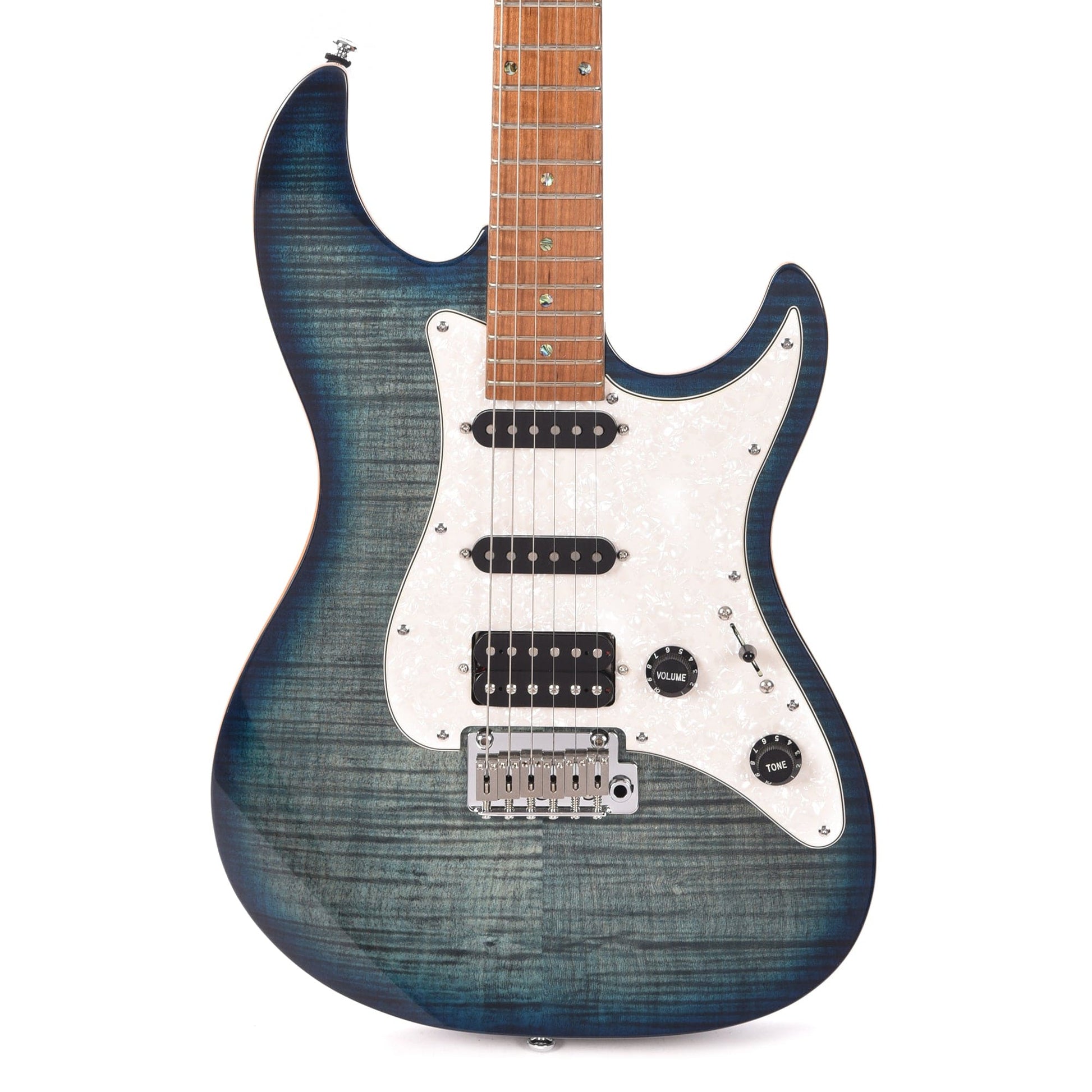 Sire Larry Carlton S7-FM Electric Transparent Blue Electric Guitars / Solid Body