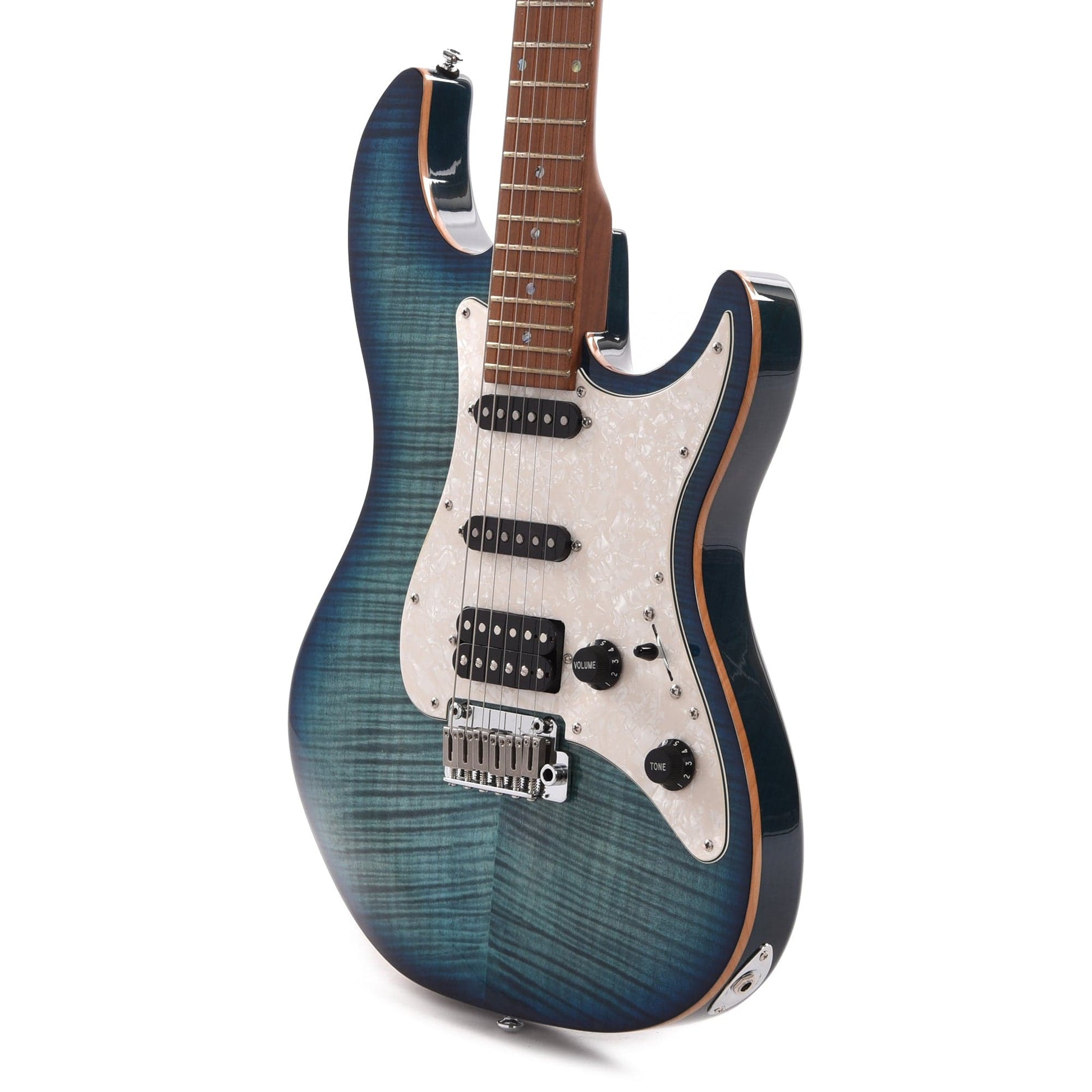 Sire Larry Carlton S7-FM Electric Transparent Blue Electric Guitars / Solid Body