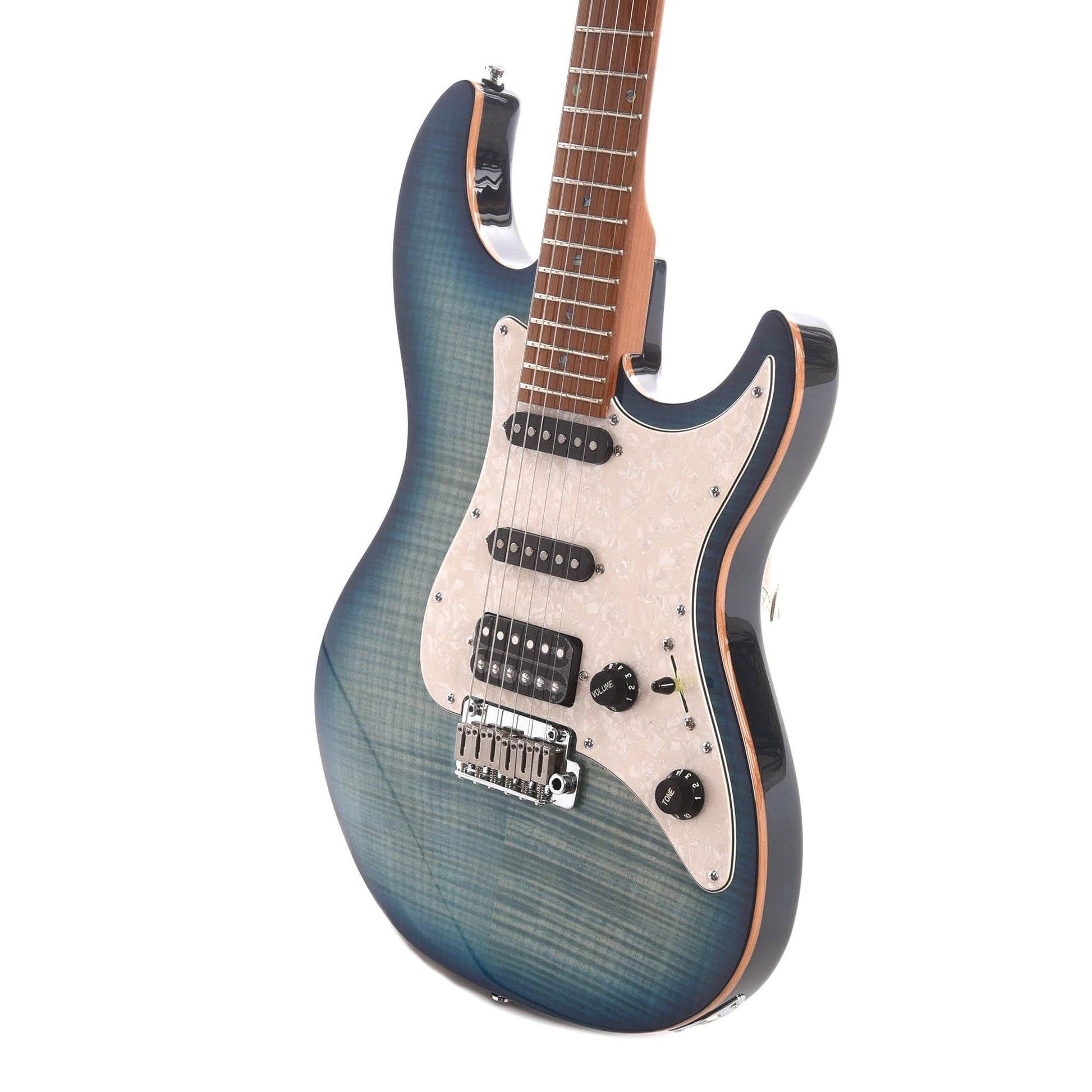 Sire Larry Carlton S7-FM Electric Transparent Blue Electric Guitars / Solid Body