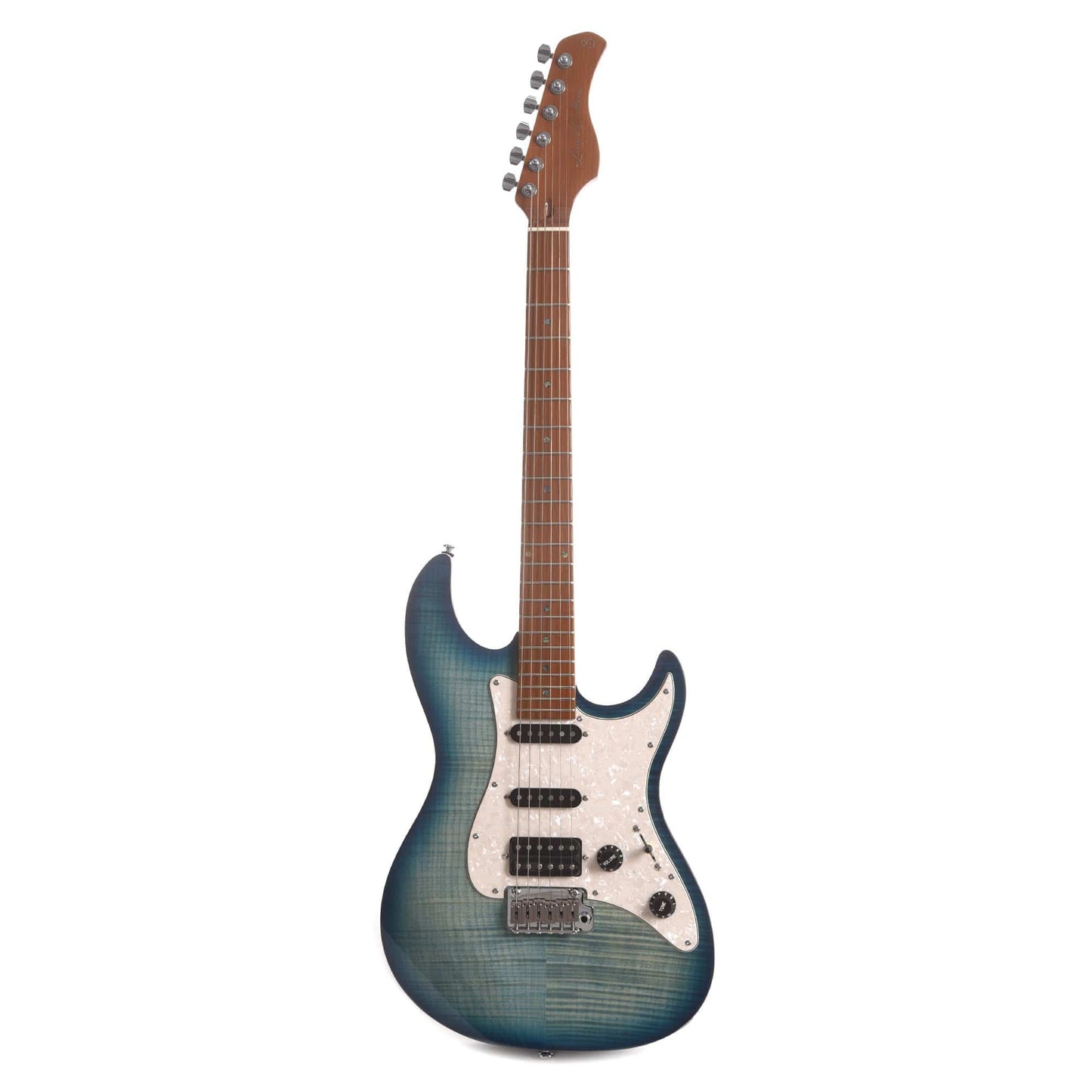 Sire Larry Carlton S7-FM Electric Transparent Blue Electric Guitars / Solid Body