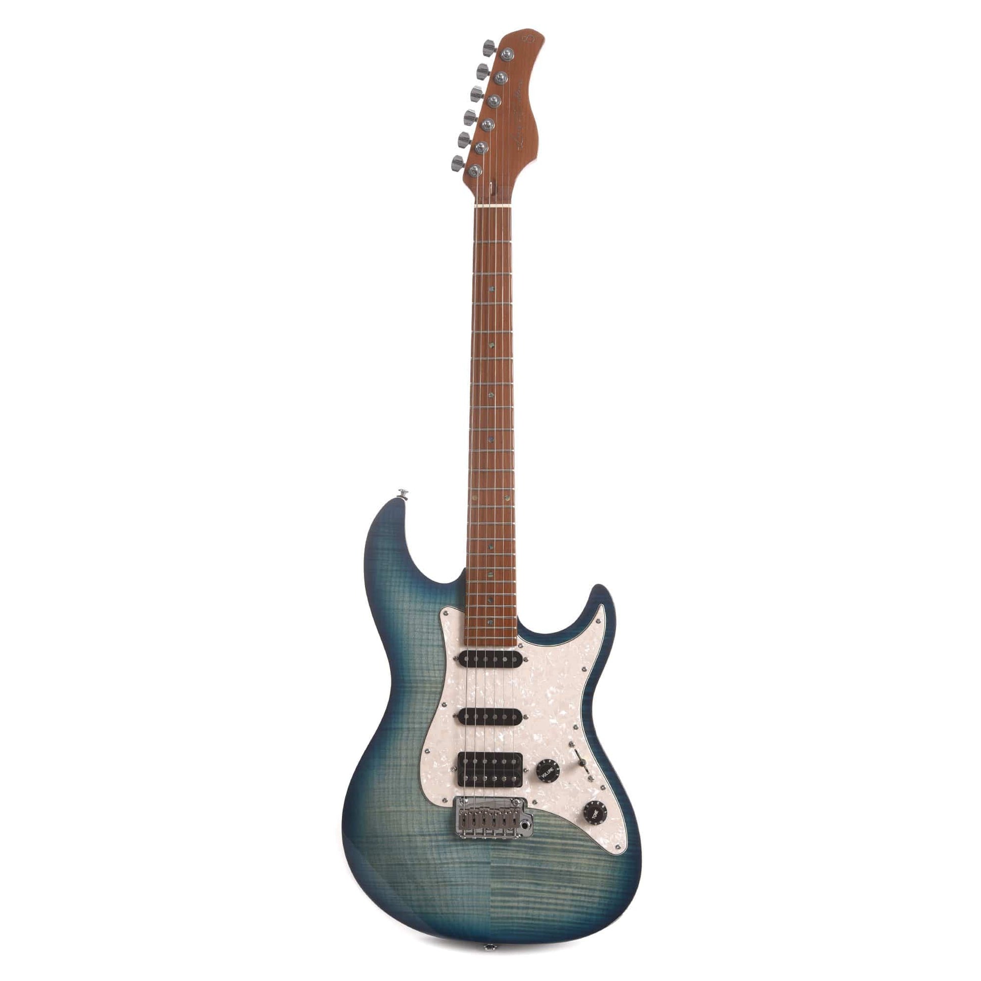 Sire Larry Carlton S7-FM Electric Transparent Blue Electric Guitars / Solid Body
