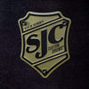 SJC 12/16/22 3pc. Tour Series Drum Kit Flat Black w/Brass Hdw Drums and Percussion / Acoustic Drums / Full Acoustic Kits