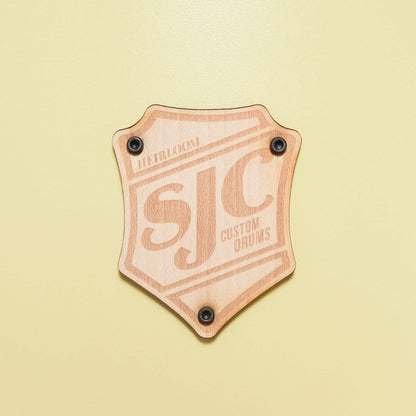 SJC 13/16/24 3pc. Heirloom Series Drum Kit Yellow Matte w/Chrome Hdw Drums and Percussion / Acoustic Drums / Full Acoustic Kits