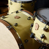 SJC 13/16/24 3pc. Heirloom Series Drum Kit Yellow Matte w/Chrome Hdw Drums and Percussion / Acoustic Drums / Full Acoustic Kits