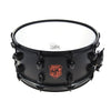 SJC 6.5x14 Josh Dun "Crowd" 1mm Steel Snare Drum Flat Black, Red Badge Drums and Percussion / Acoustic Drums / Snare