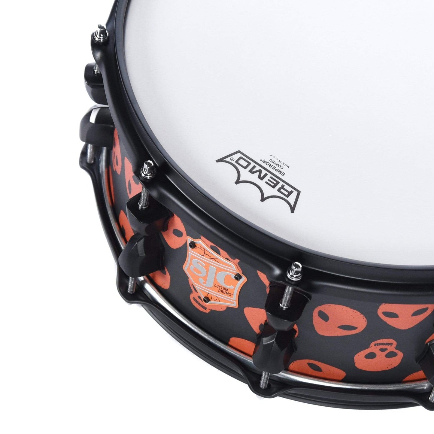 SJC 6x14 Josh Dun "Spooky" Snare Drum Black Drums and Percussion / Acoustic Drums / Snare
