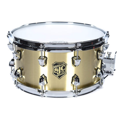 SJC 7x14 Goliath 3.0mm Rolled Bell Brass Snare Drum w/Brushed Chrome Hdw Drums and Percussion / Acoustic Drums / Snare