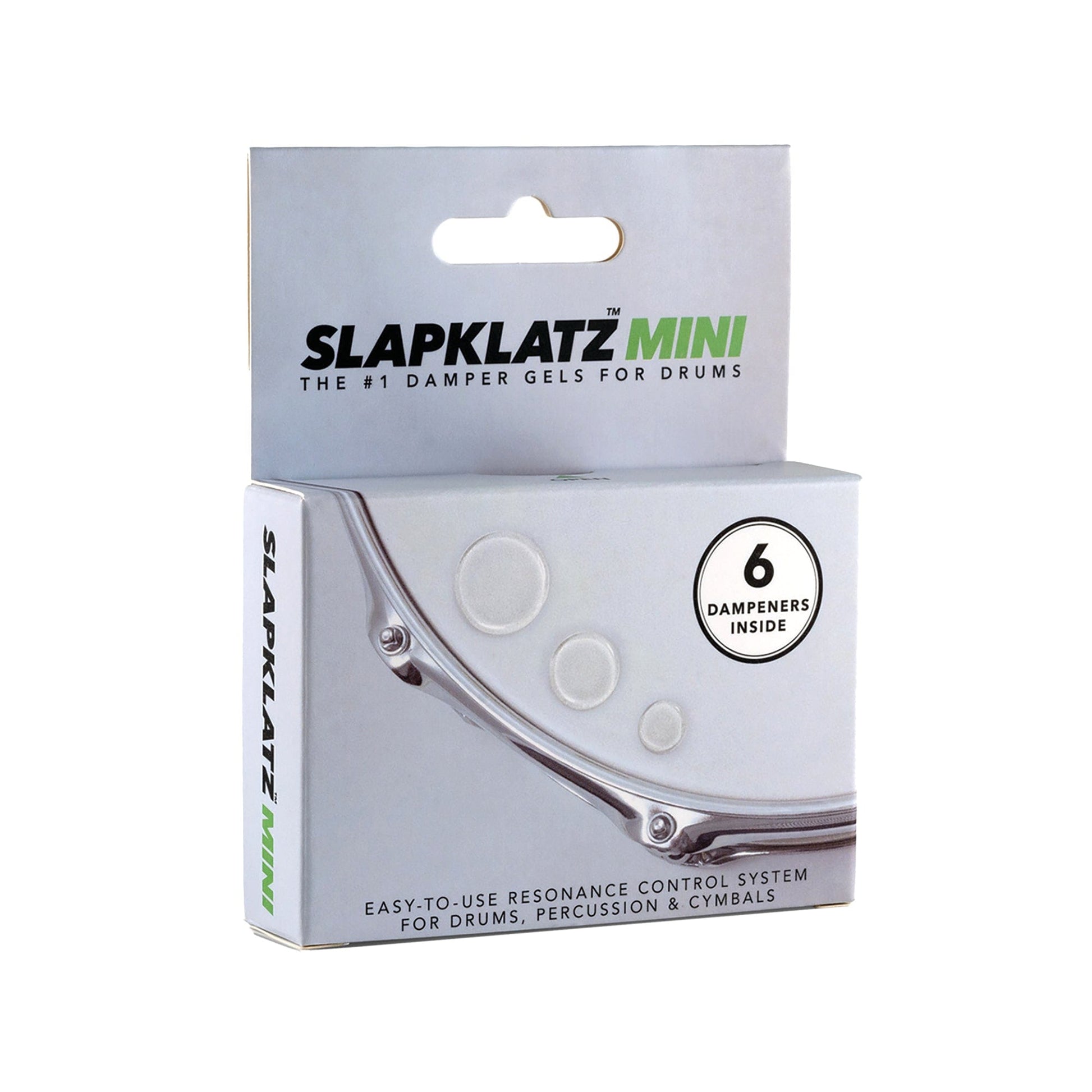 SlapKlatz Mini 6-Pack w/Case Clear Drums and Percussion / Parts and Accessories / Drum Parts
