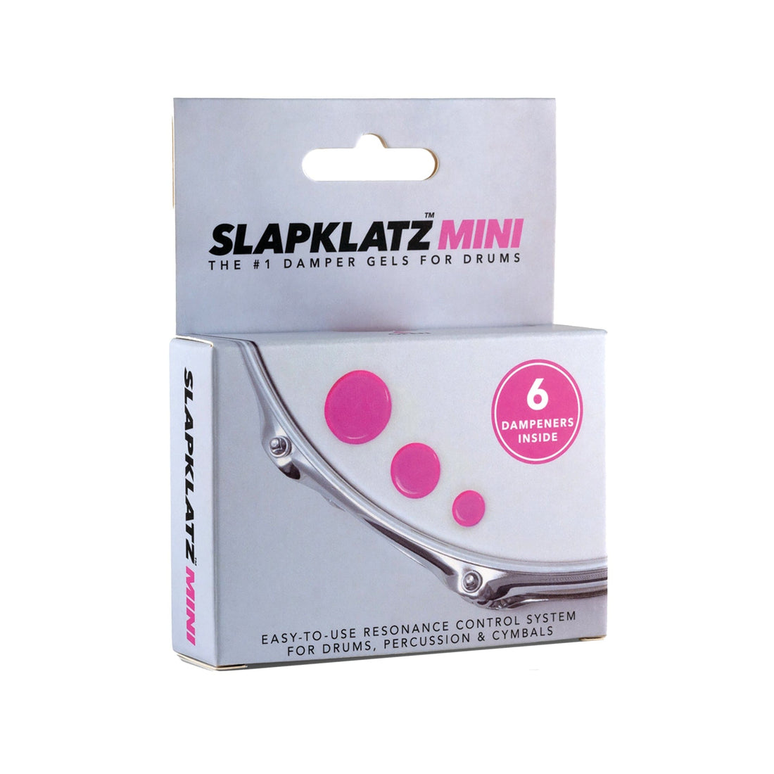 Mini Six Pack SlapKlatz Mini 6-Pack w/Case Pink – Chicago Music Exchange