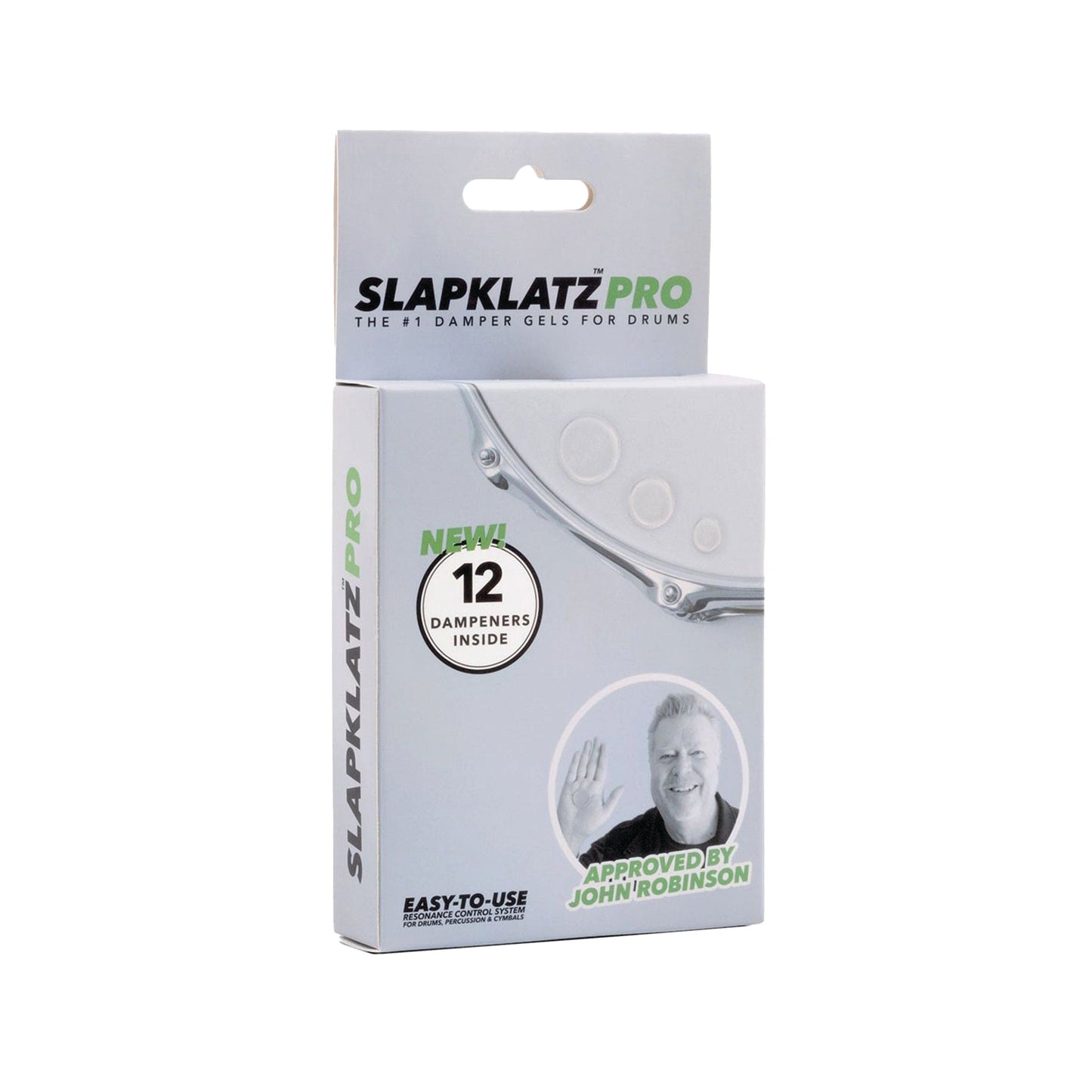 Slapklatz Pro 12-Pack w/Case Clear Drums and Percussion / Parts and Accessories / Drum Parts
