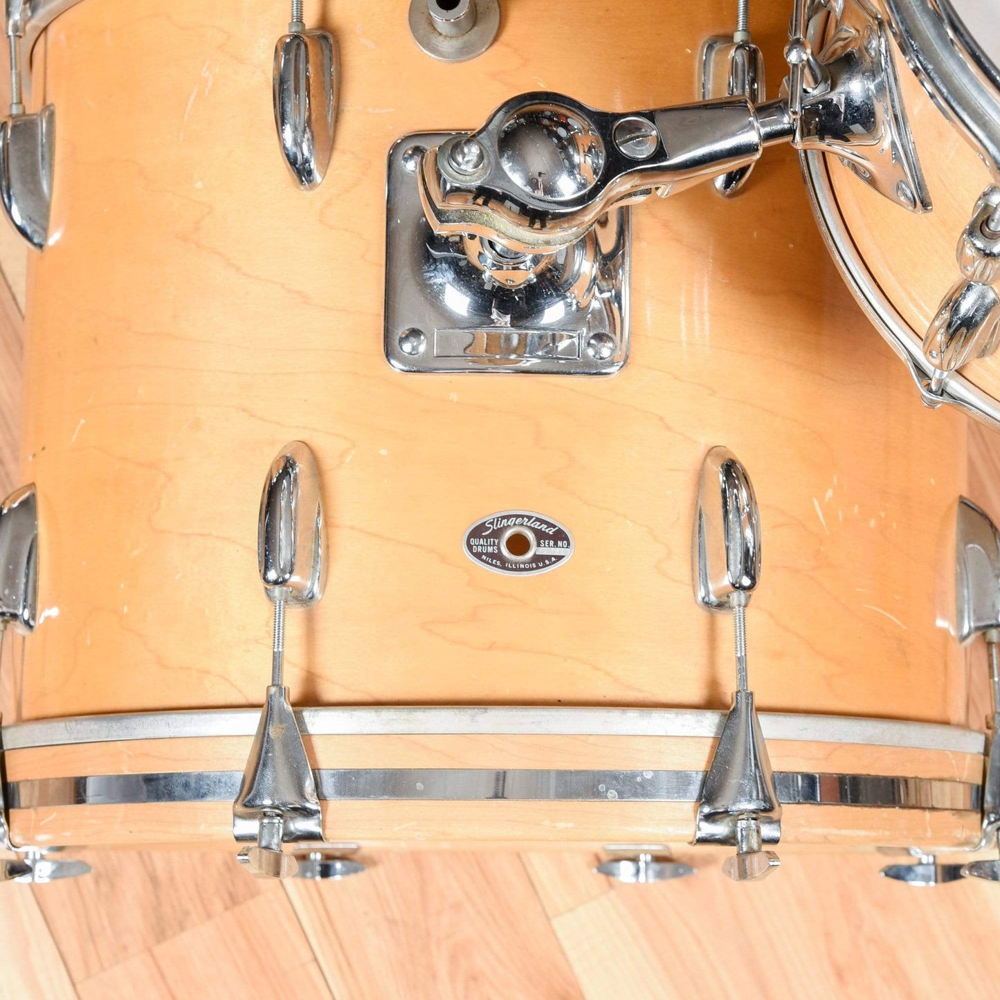 Slingerland 12/14/18 1970's Drum Kit Natural Maple Drums and Percussion / Acoustic Drums / Full Acoustic Kits