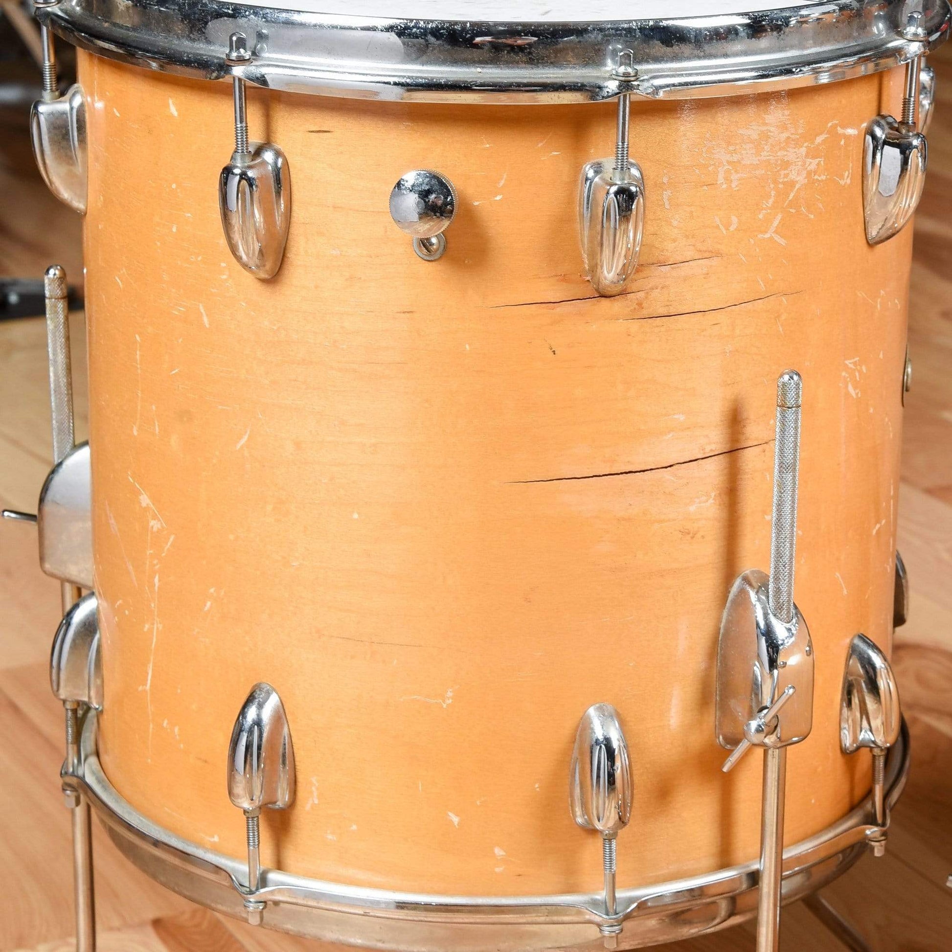 Slingerland 12/14/18 1970's Drum Kit Natural Maple Drums and Percussion / Acoustic Drums / Full Acoustic Kits