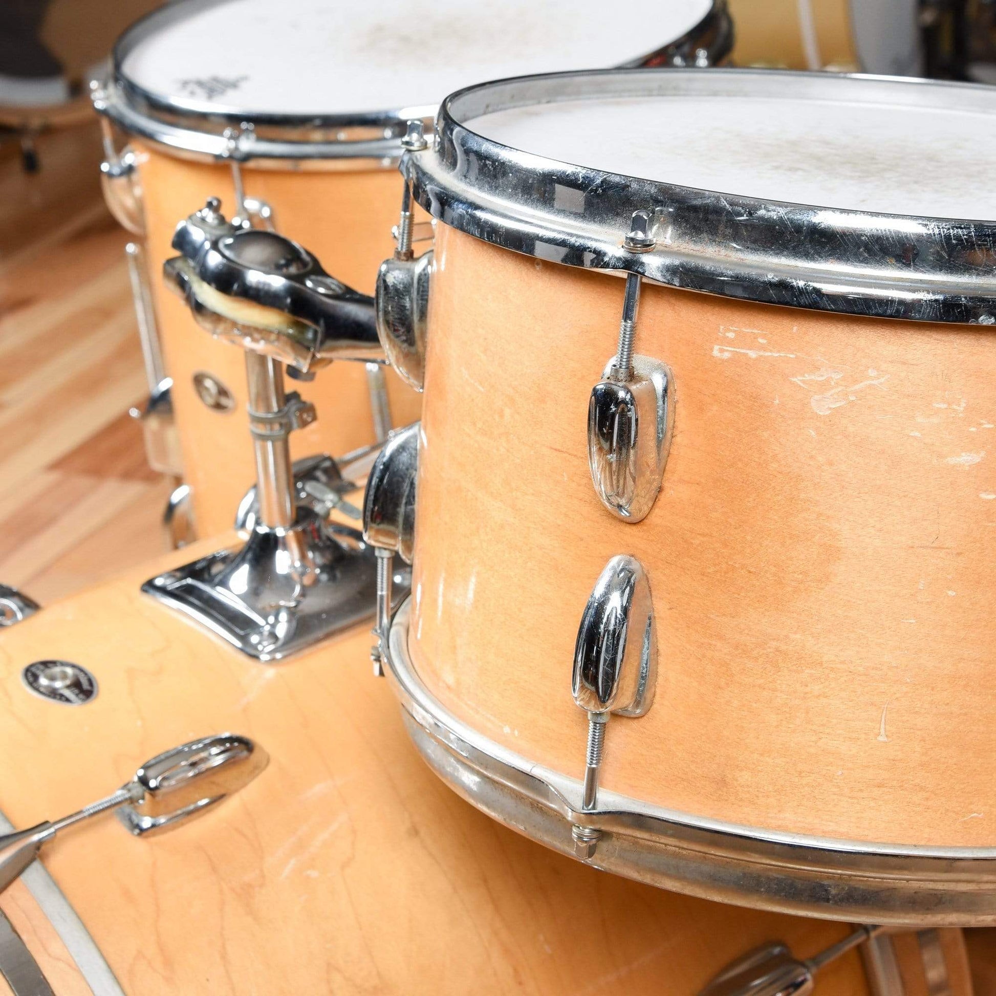 Slingerland 12/14/18 1970's Drum Kit Natural Maple Drums and Percussion / Acoustic Drums / Full Acoustic Kits