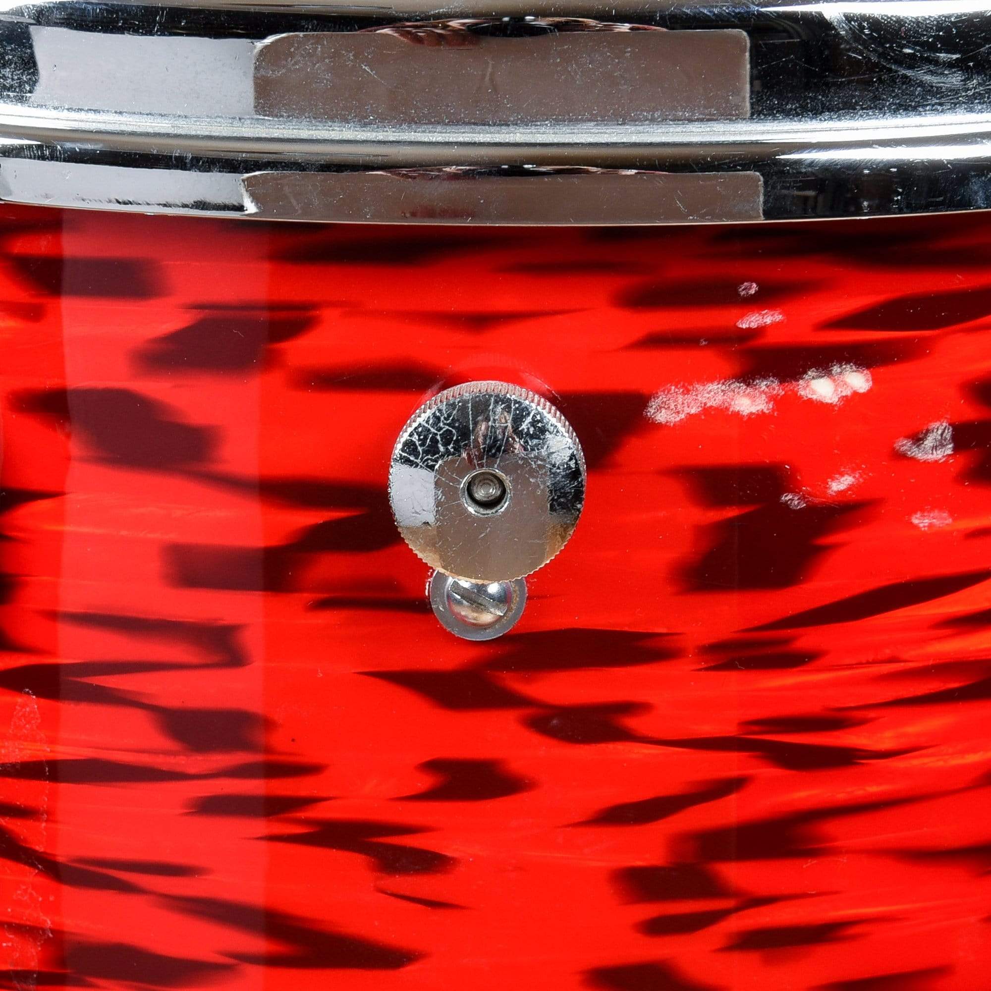 Slingerland 13/16/20 Red Tiger Pearl 1960s Drums and Percussion / Acoustic Drums / Full Acoustic Kits