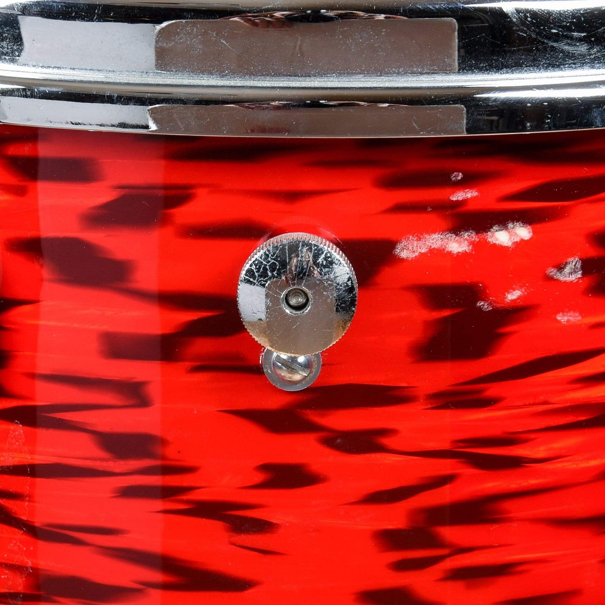 Slingerland 13/16/20 Red Tiger Pearl 1960s Drums and Percussion / Acoustic Drums / Full Acoustic Kits