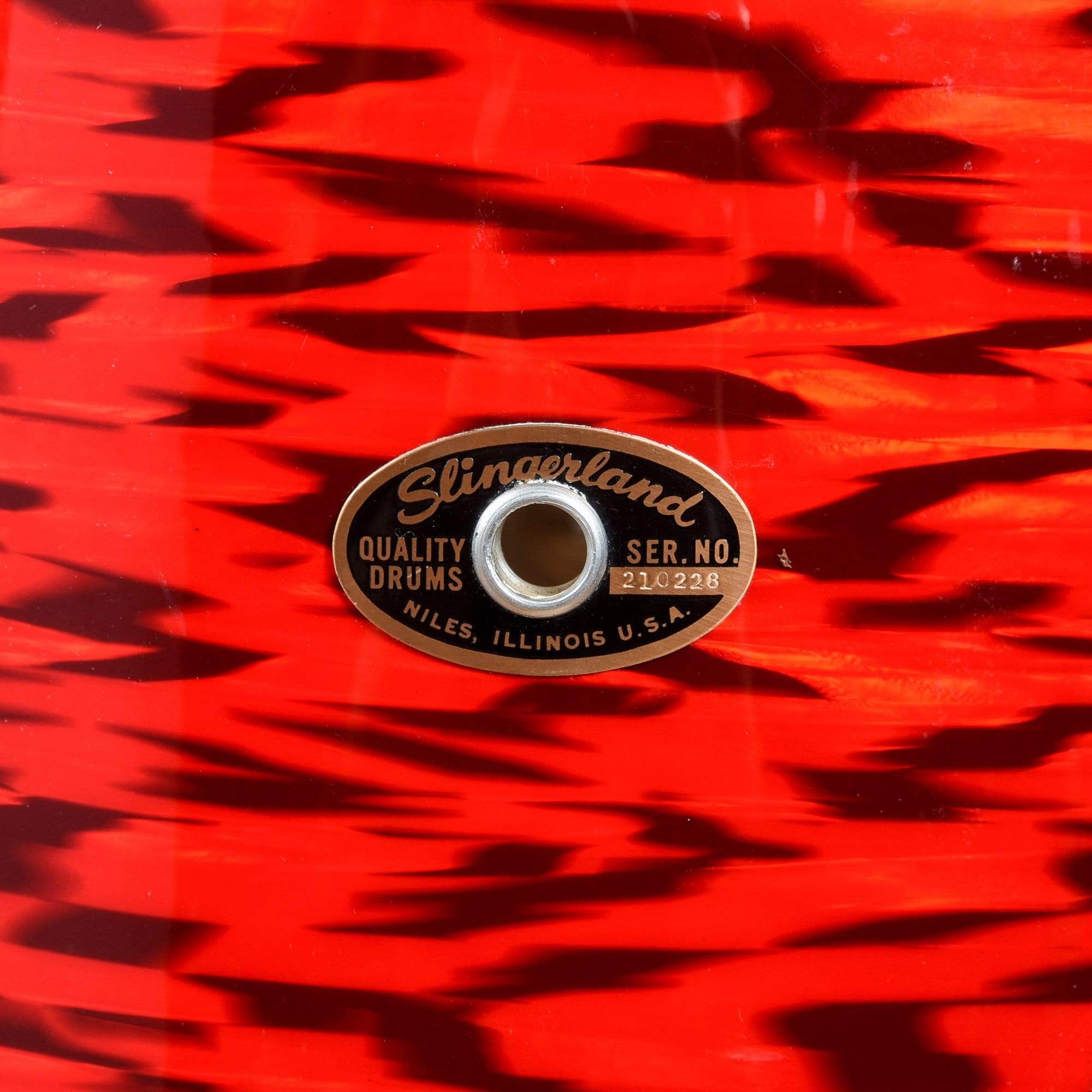Slingerland 13/16/20 Red Tiger Pearl 1960s Drums and Percussion / Acoustic Drums / Full Acoustic Kits