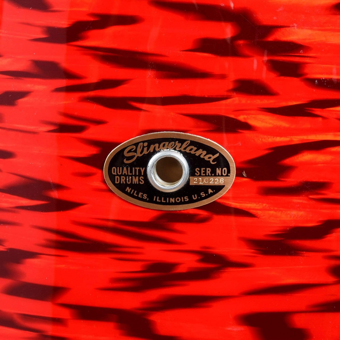 Slingerland 13/16/20 Red Tiger Pearl 1960s Drums and Percussion / Acoustic Drums / Full Acoustic Kits