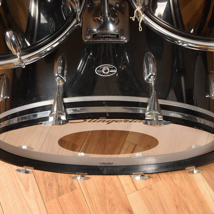Slingerland 1970's Black Chrome 24/18/14/13/ Drums and Percussion / Acoustic Drums / Full Acoustic Kits