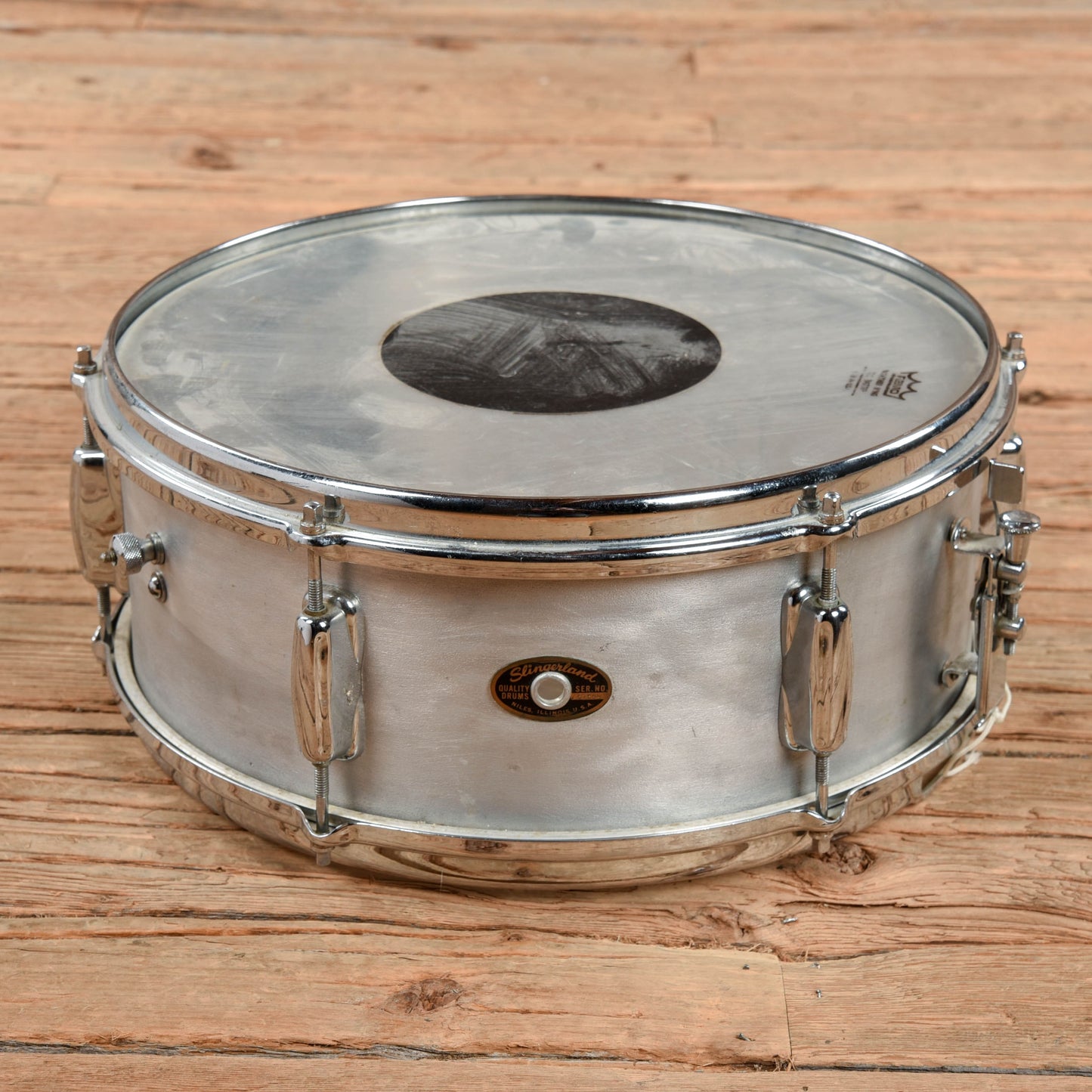 Slingerland 5.5  x 14 No. 140 Aluminum Snare USED Drums and Percussion / Acoustic Drums / Snare