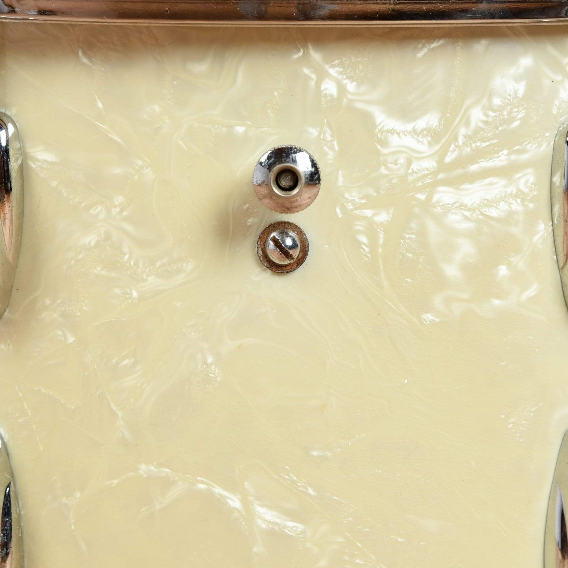 Slingerland 8x12 Rack Tom White Marine Pearl 1960s Drums and Percussion / Acoustic Drums / Tom