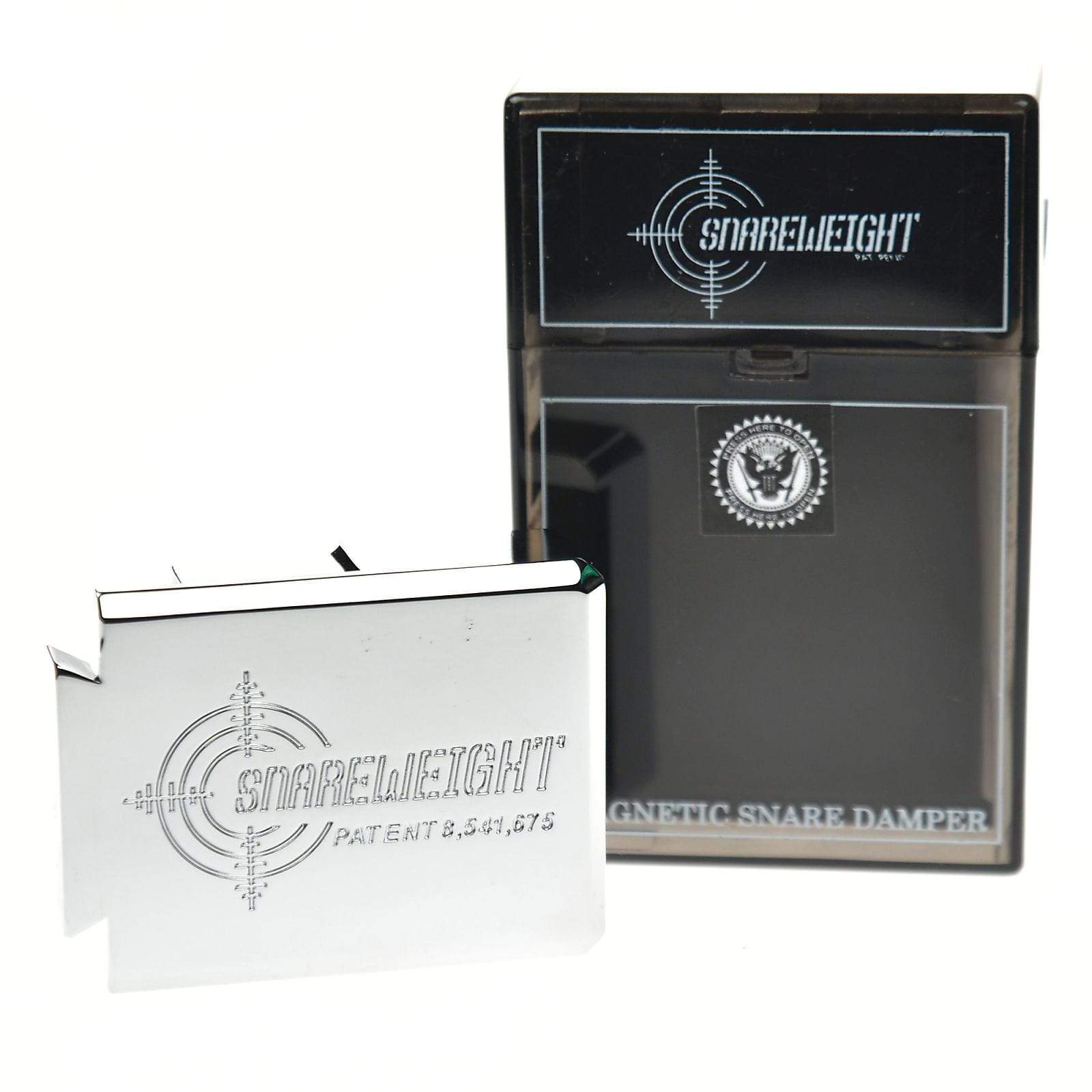 Snareweight #4 Chrome Snare Dampening System w/Insert & Case Accessories / Tools