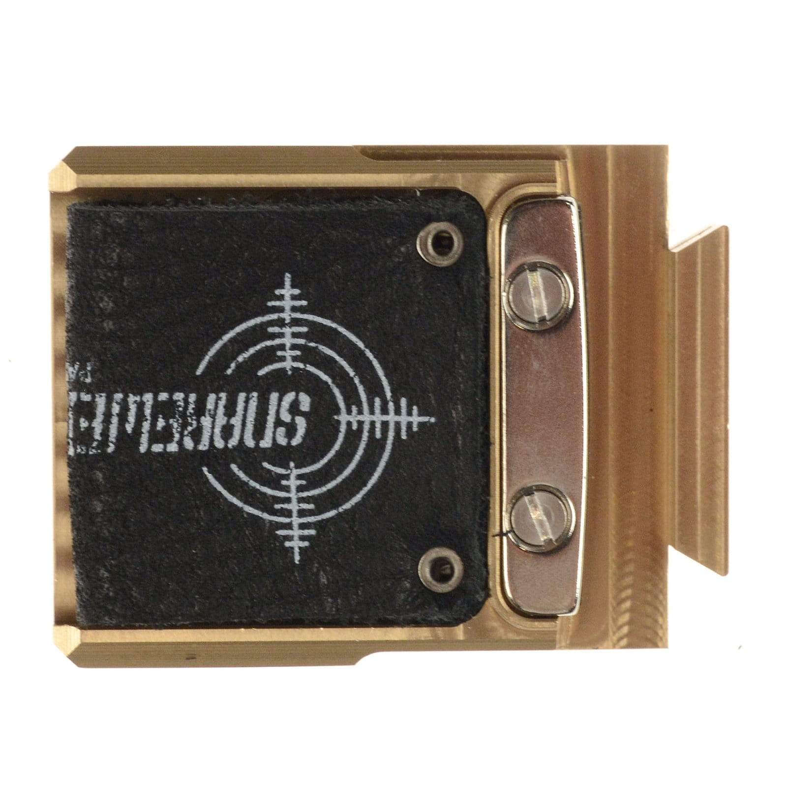 Snareweight #4 Solid Brass Snare Dampening System w/Insert & Case Drums and Percussion / Parts and Accessories / Drum Parts