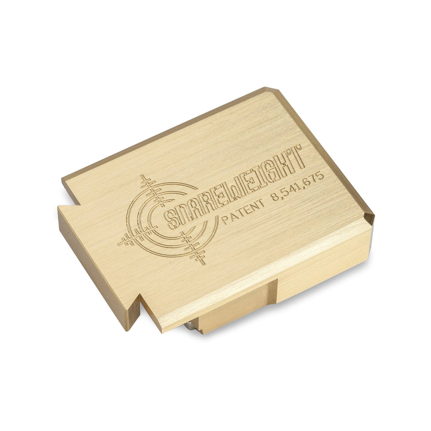 Snareweight #5 Solid Brass Snare Dampening System w/Leather Insert & Case Drums and Percussion / Parts and Accessories / Drum Parts