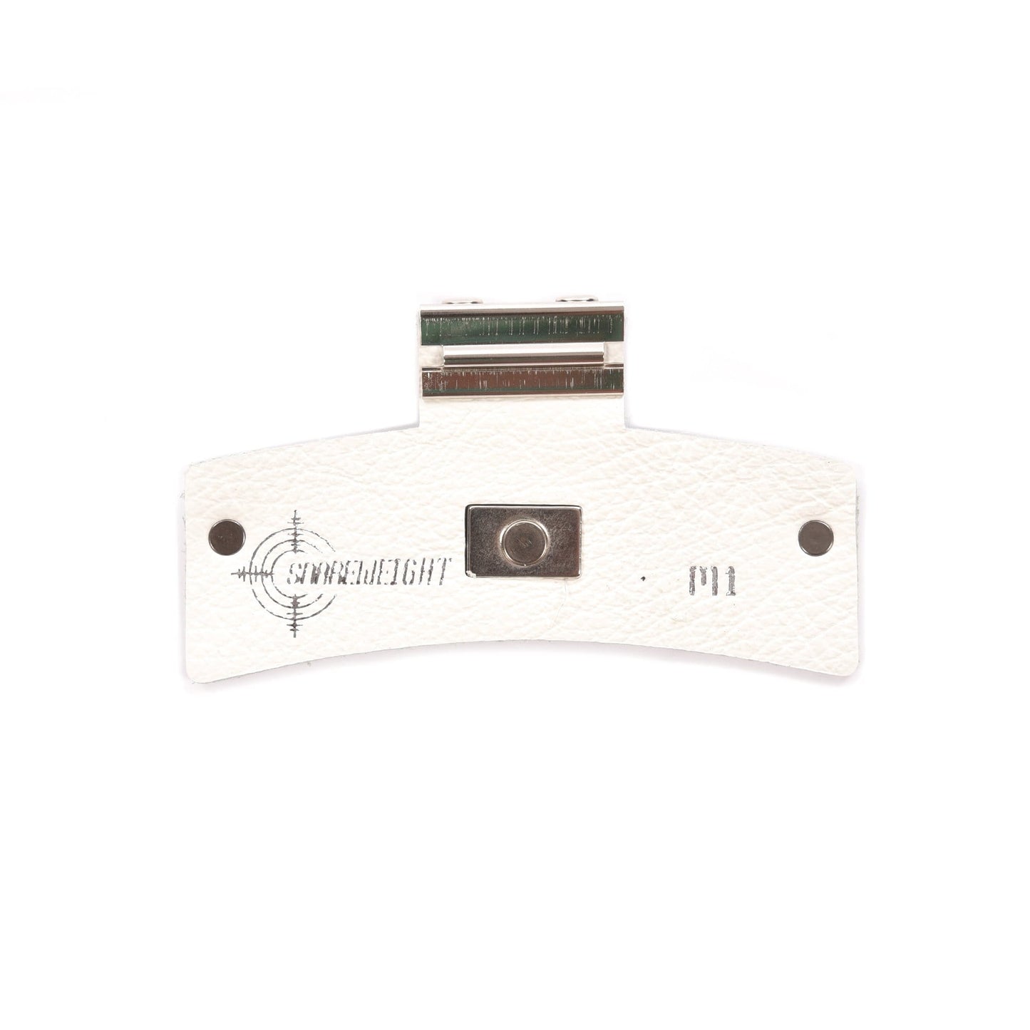 Snareweight M1b Leather Drum Dampener White Drums and Percussion / Parts and Accessories / Drum Parts