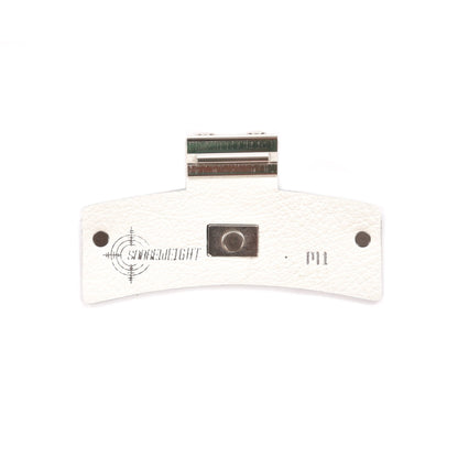 Snareweight M1b Leather Drum Dampener White Drums and Percussion / Parts and Accessories / Drum Parts