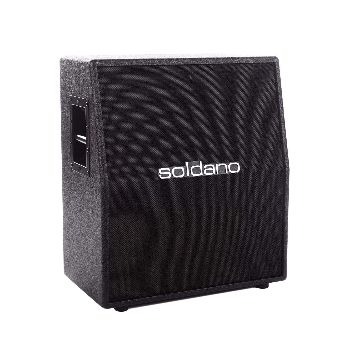 Soldano 2x12" Vertical Slant Cab 120w 8 Ohms Black Tolex Black Grille w/Celestion Vintage 30 Speakers Amps / Guitar Cabinets
