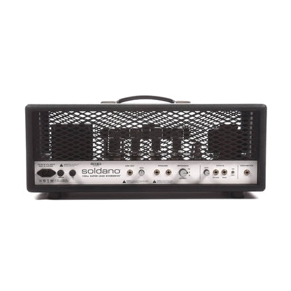 Soldano Super Lead Overdrive 100w Head White Control Panel Black Tolex Classic Metal Grille Amps / Guitar Heads