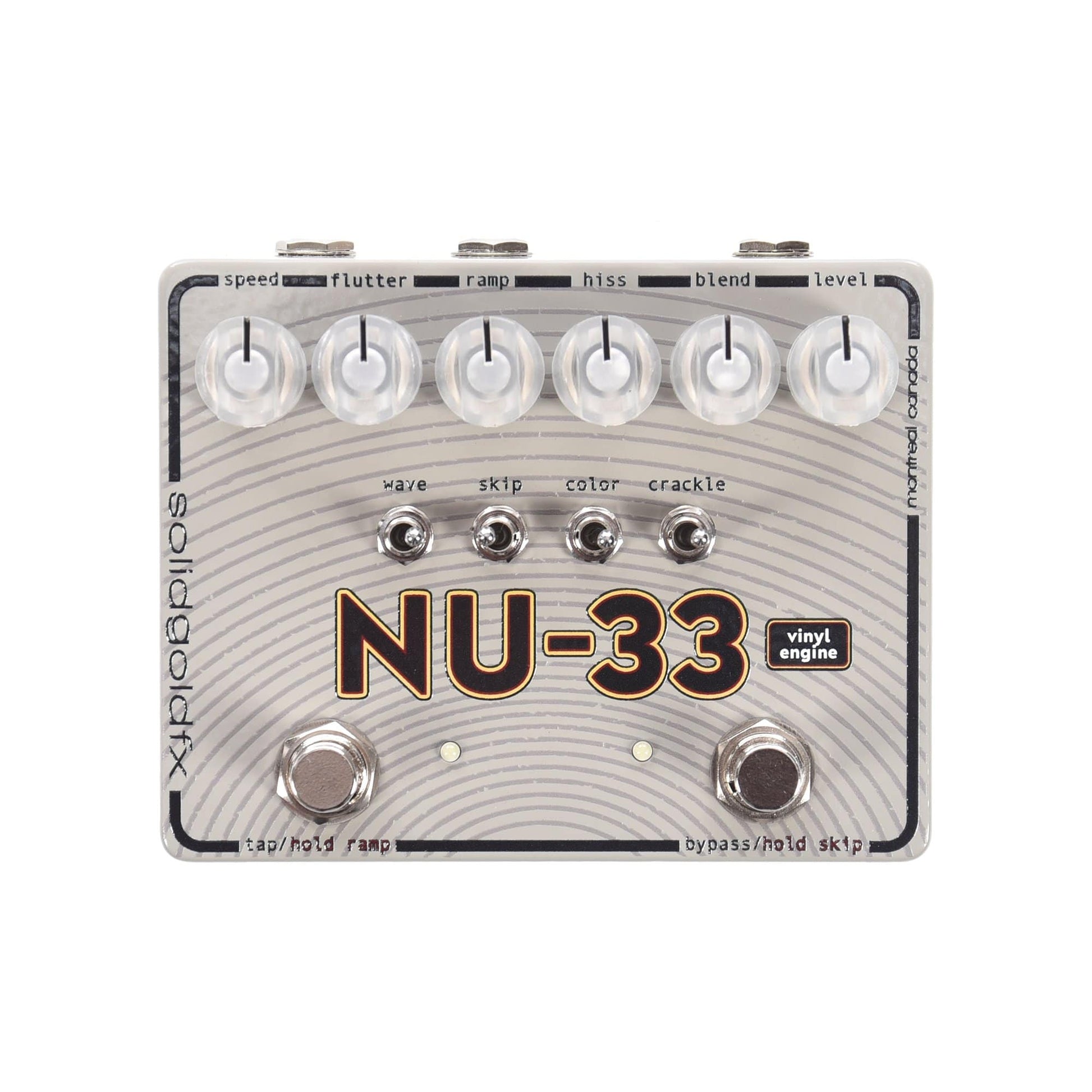 SolidGoldFX NU-33 Vinyl Engine Pedal Effects and Pedals / Chorus and Vibrato