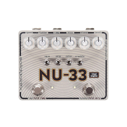 SolidGoldFX NU-33 Vinyl Engine Pedal Effects and Pedals / Chorus and Vibrato