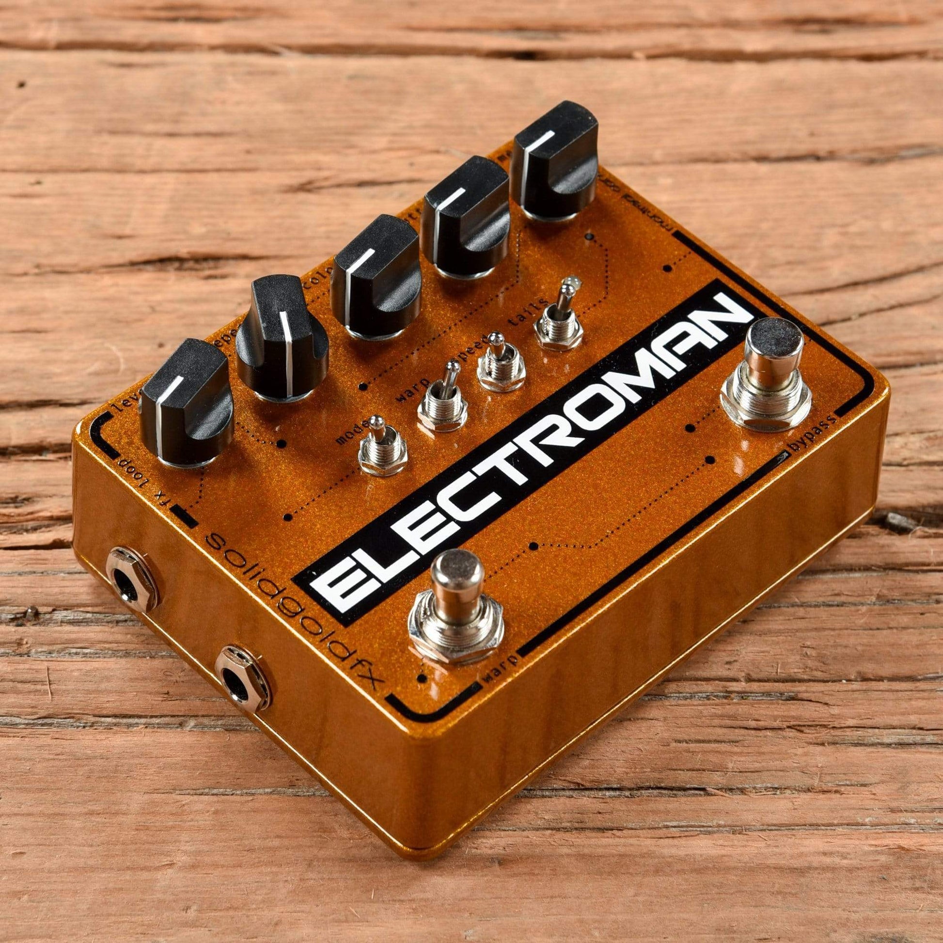 SolidGoldFX Electroman MKII Modulated Delay Effects and Pedals / Delay