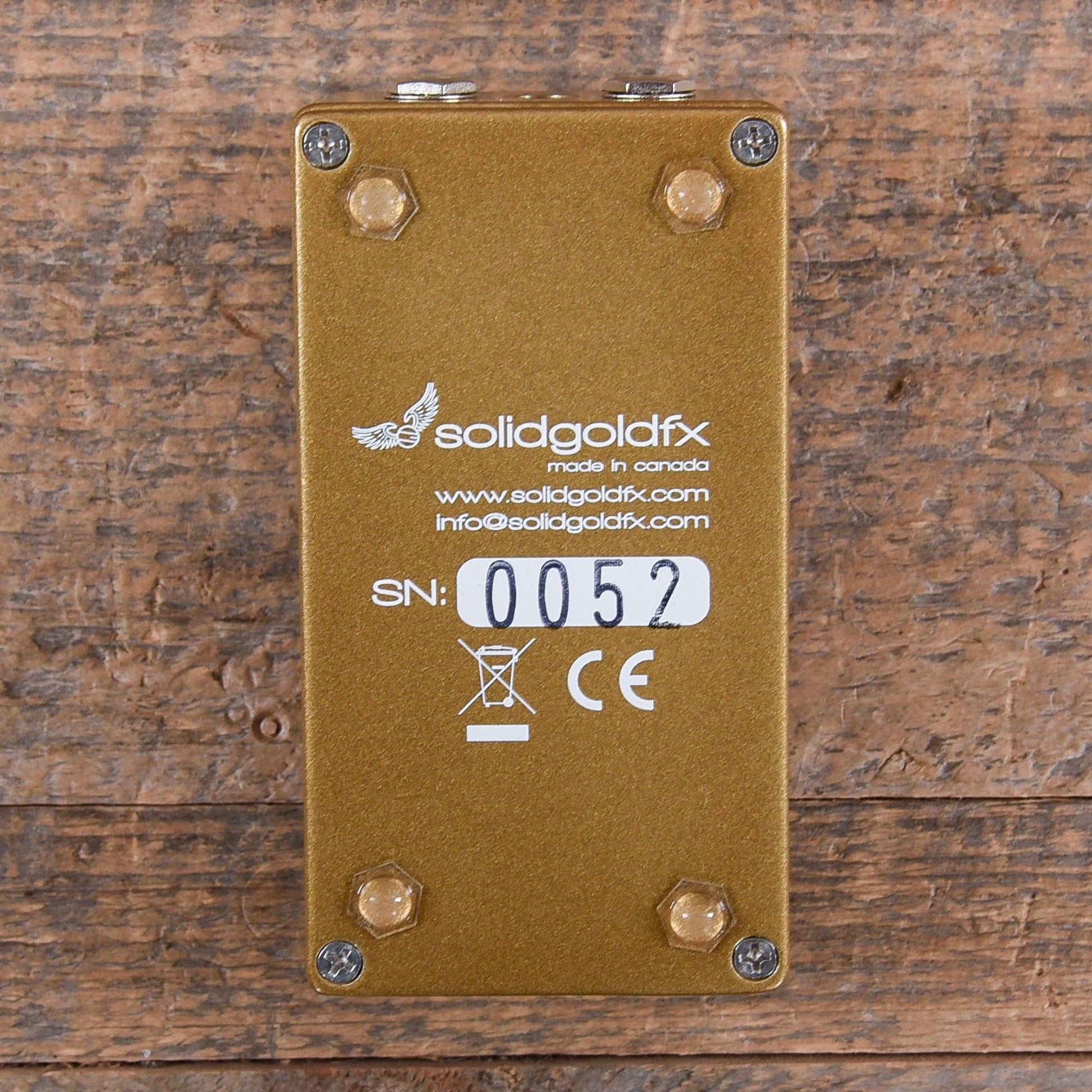 SolidGoldFX EM-III Multi-Head Octave Echo Pedal Effects and Pedals / Delay