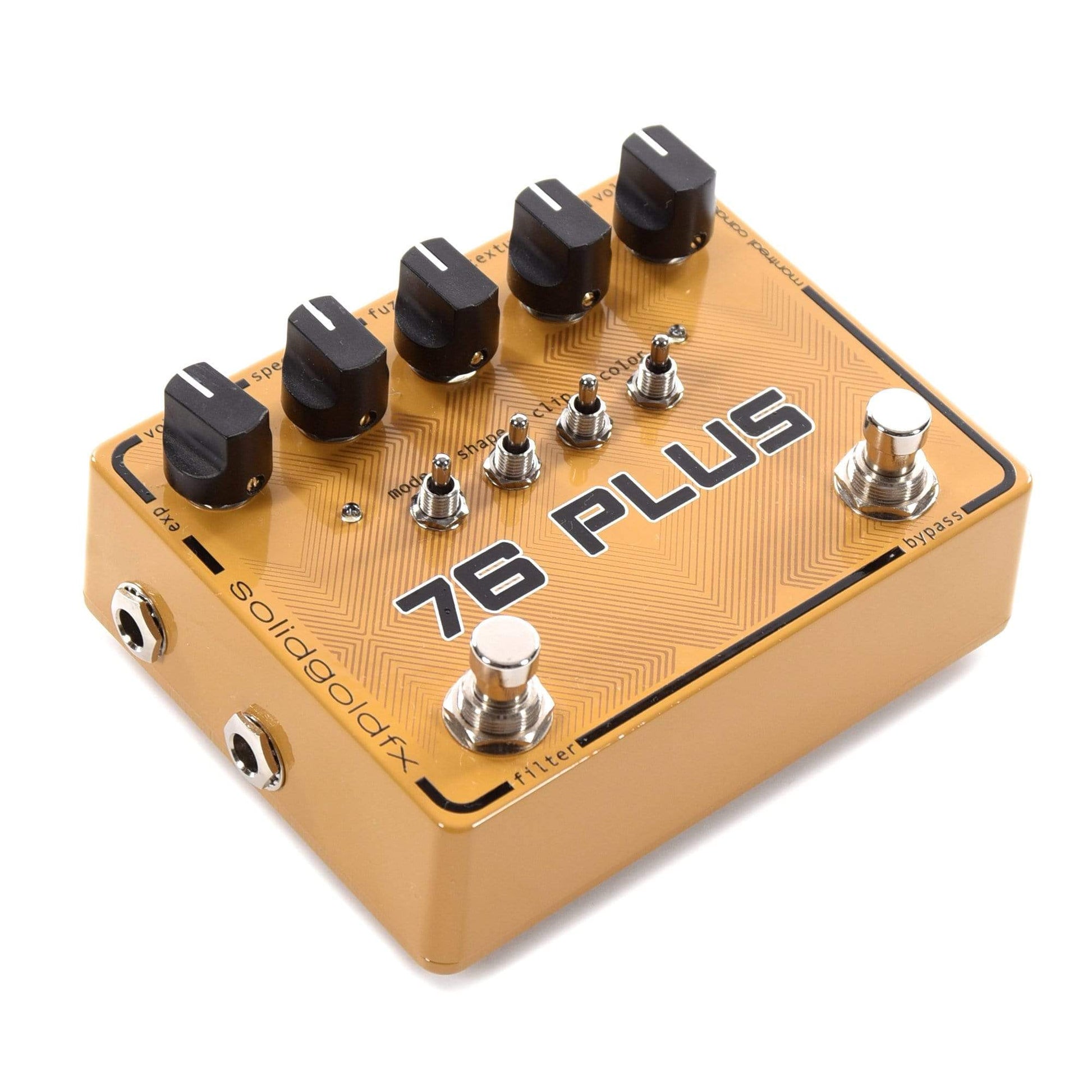 SolidGoldFX 76 Plus Octave Fuzz & LFO Filter Effects and Pedals / Fuzz