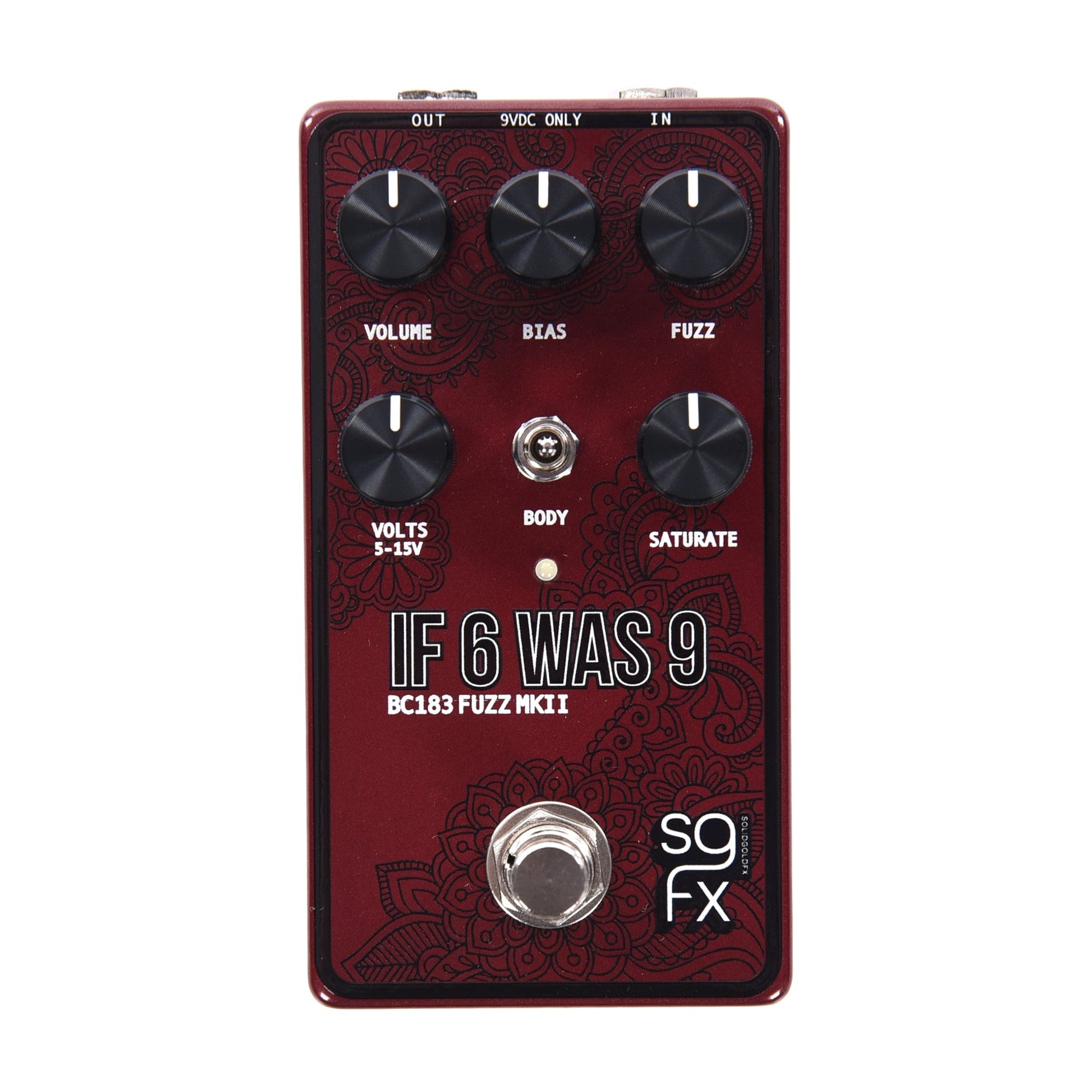 SolidGoldFX If 6 Was 9 mkII BC183 Fuzz Pedal – Chicago Music Exchange