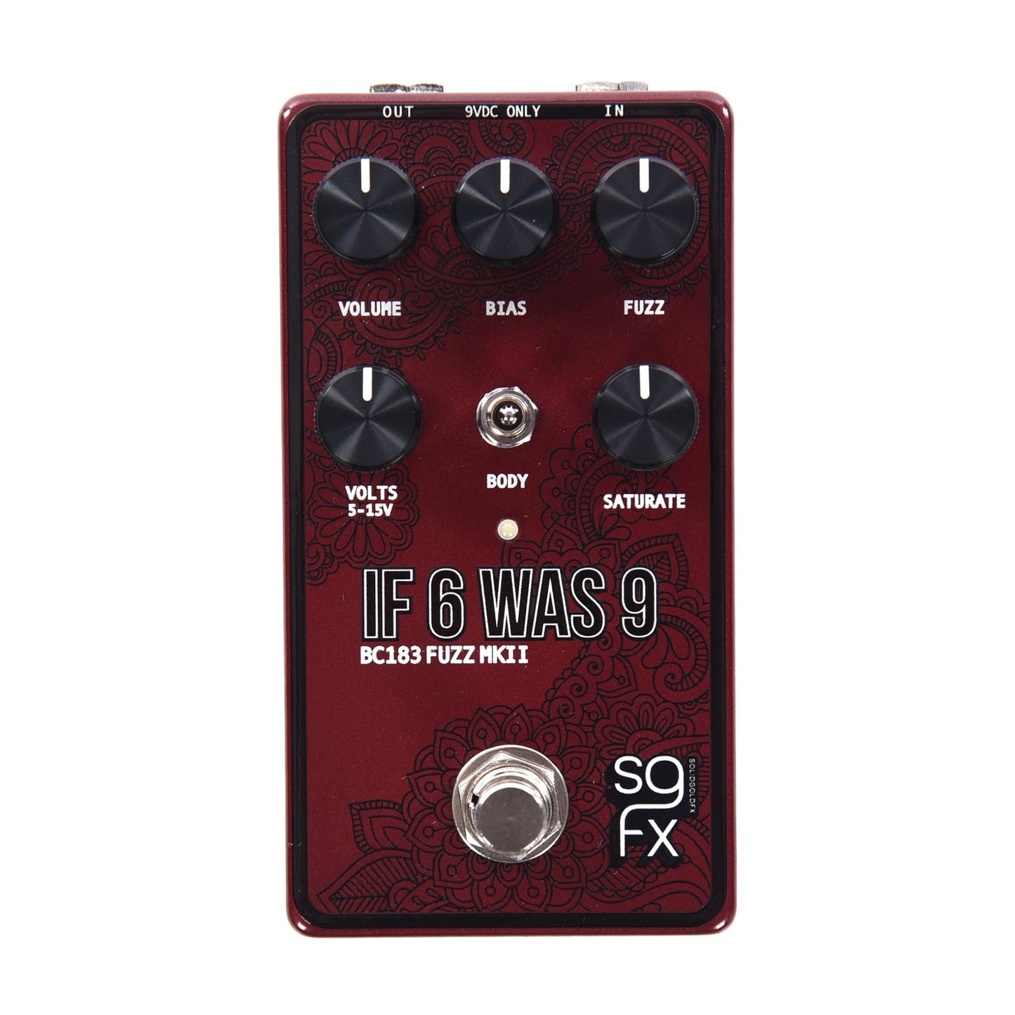 SolidGoldFX If 6 Was 9 mkII BC108 Fuzz Pedal Effects and Pedals / Fuzz
