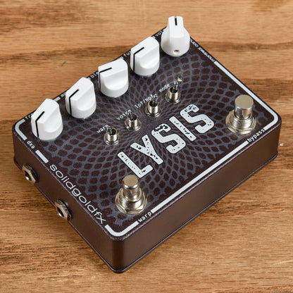 SolidGoldFX Lysis Octave-Down Fuzz Modulator Effects and Pedals / Fuzz