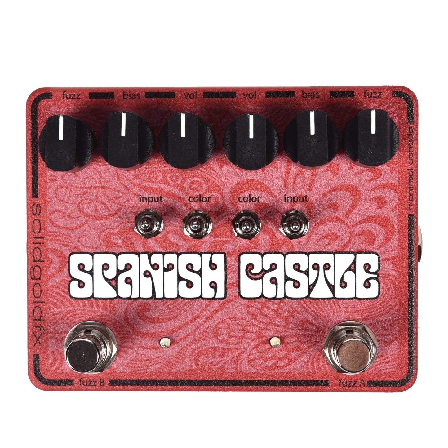 SolidGoldFX Spanish Castle Dual Fuzz Effects and Pedals / Fuzz