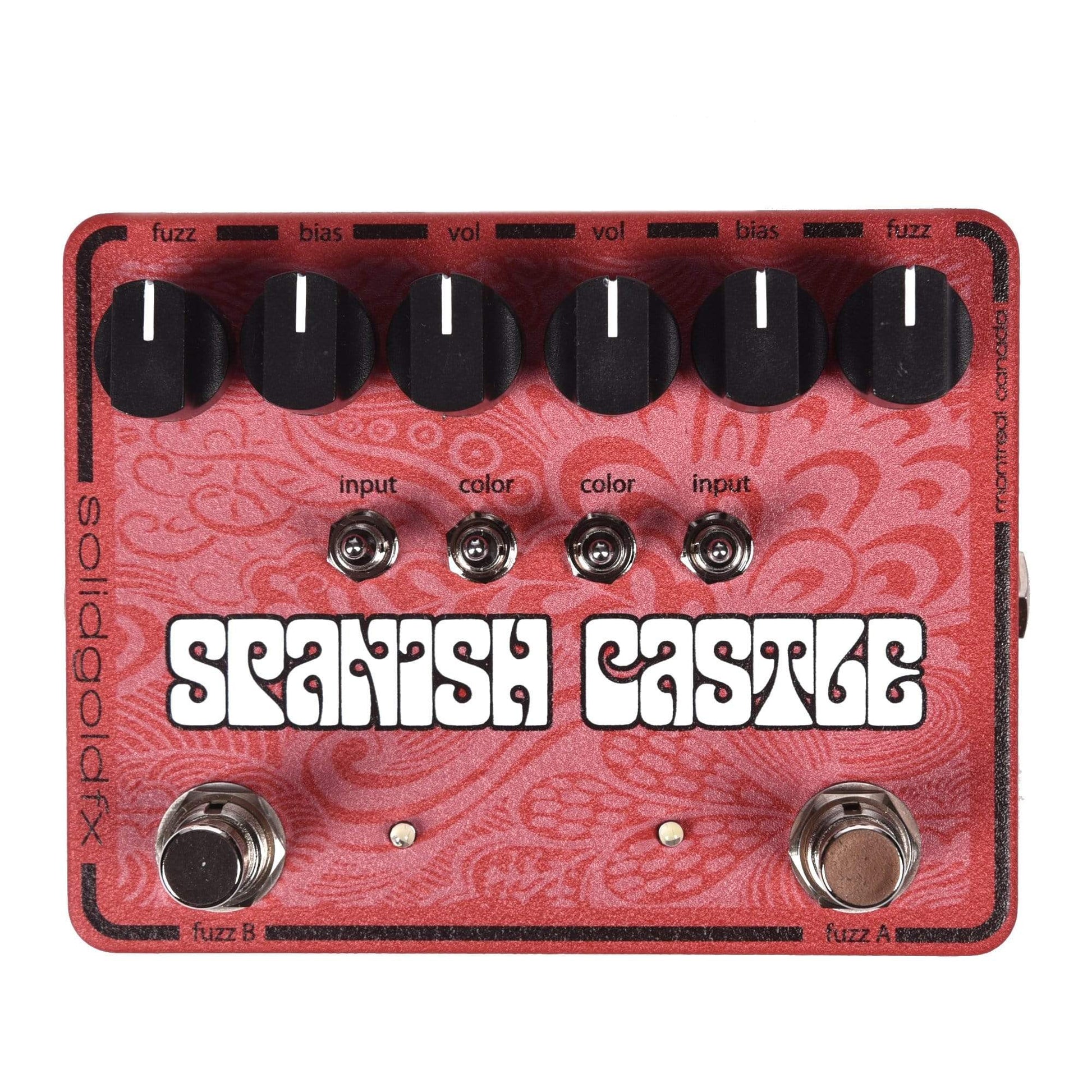 SolidGoldFX Spanish Castle Dual Fuzz Effects and Pedals / Fuzz