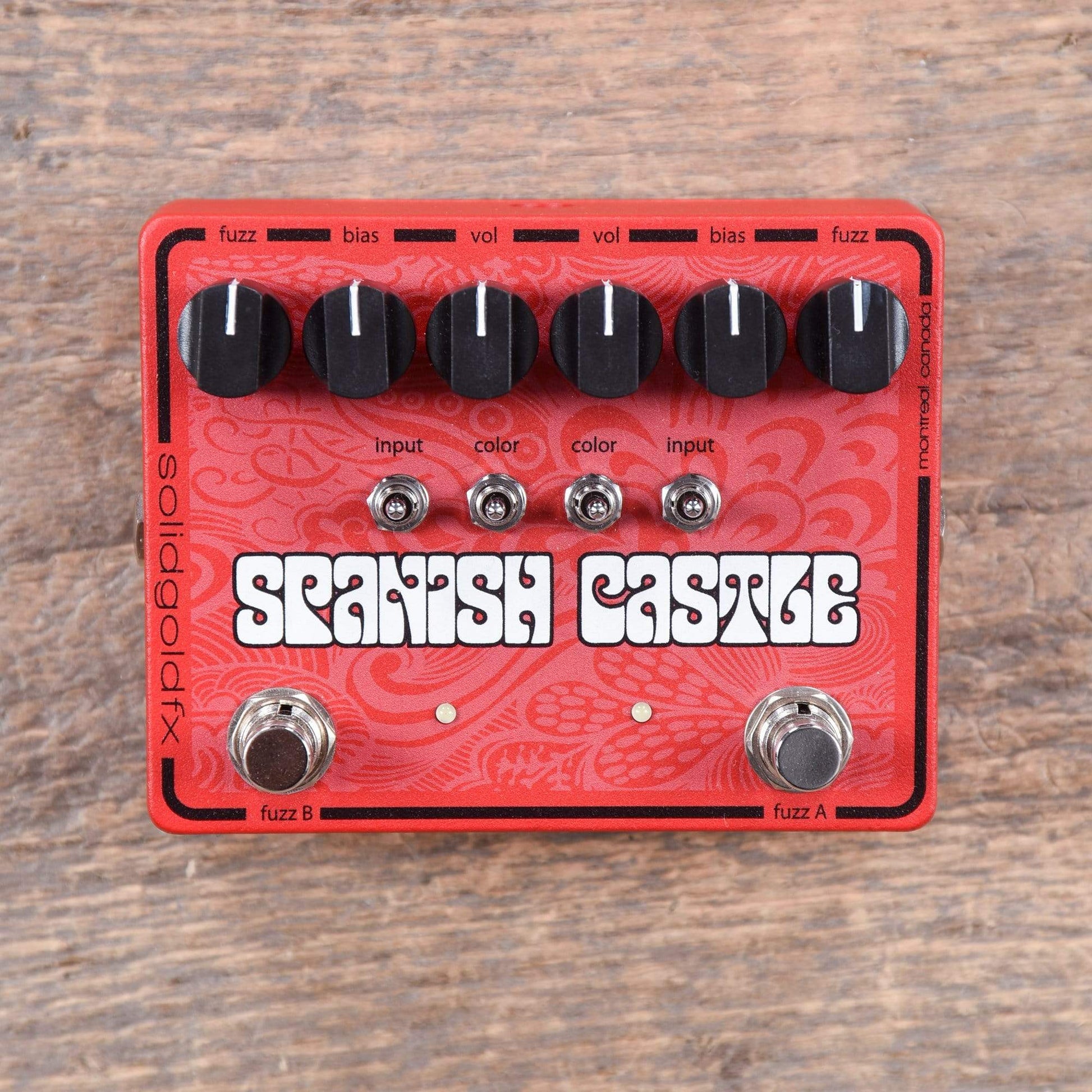 SolidGoldFX Spanish Castle Dual Fuzz Effects and Pedals / Fuzz