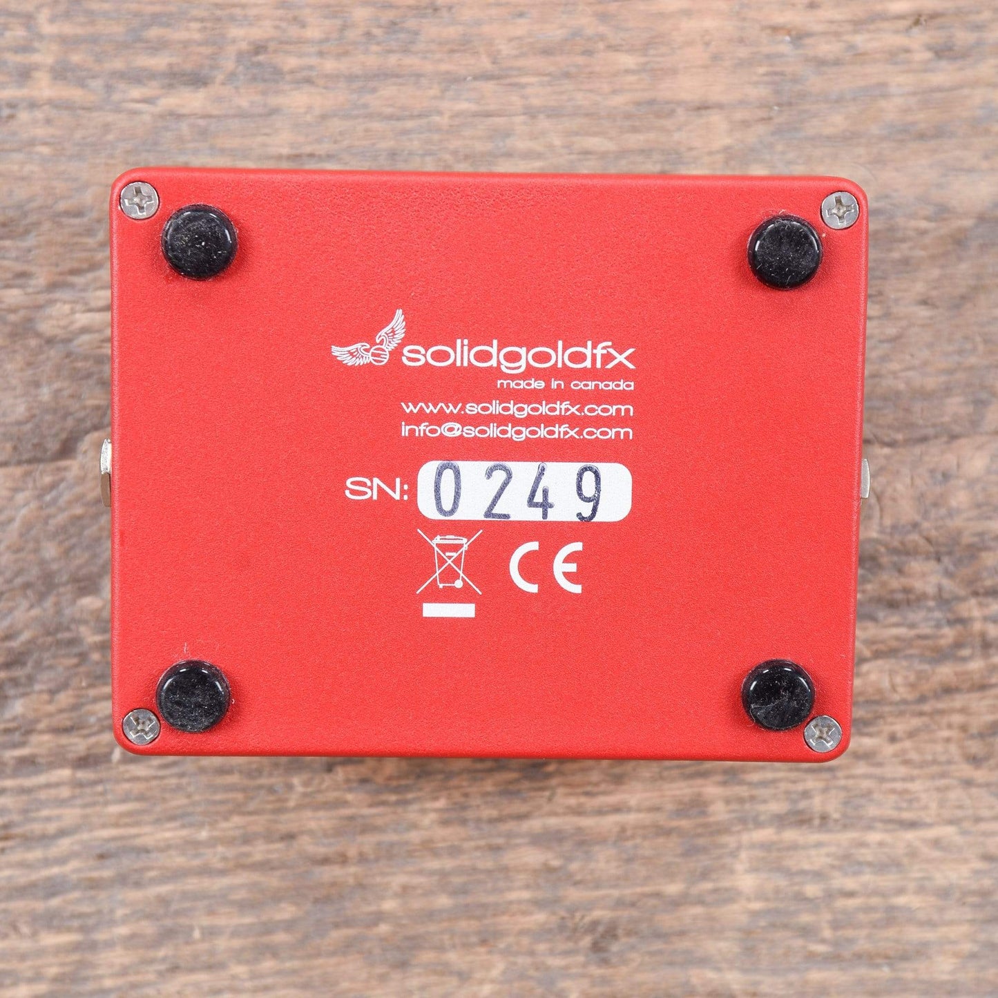 SolidGoldFX Spanish Castle Dual Fuzz Effects and Pedals / Fuzz
