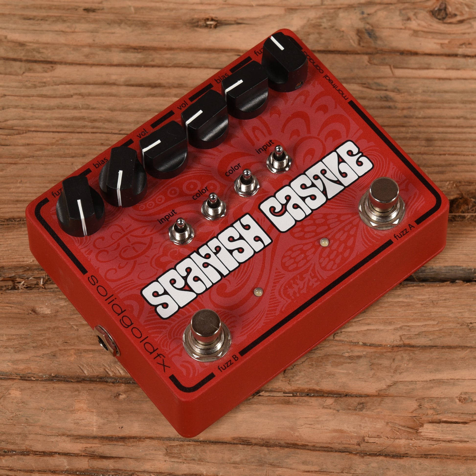 SolidGoldFX Spanish Castle Dueal Fuzz Effects and Pedals / Fuzz
