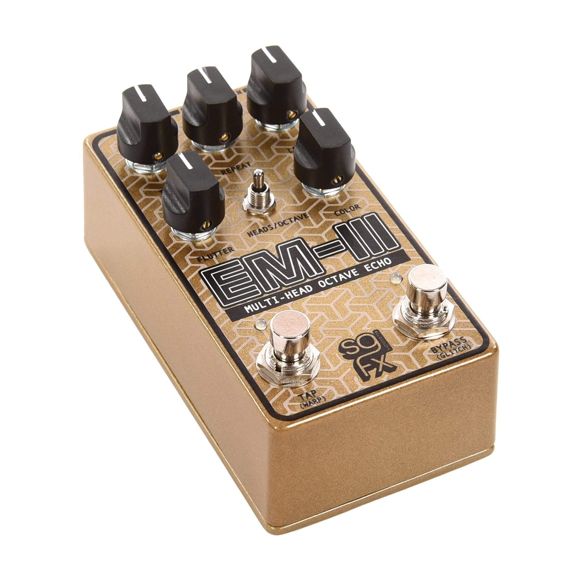 SolidGoldFX EM-III Multi-Head Octave Echo Pedal – Chicago Music