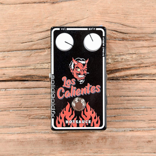 SolidGoldFX Los Calientes Effects and Pedals / Overdrive and Boost